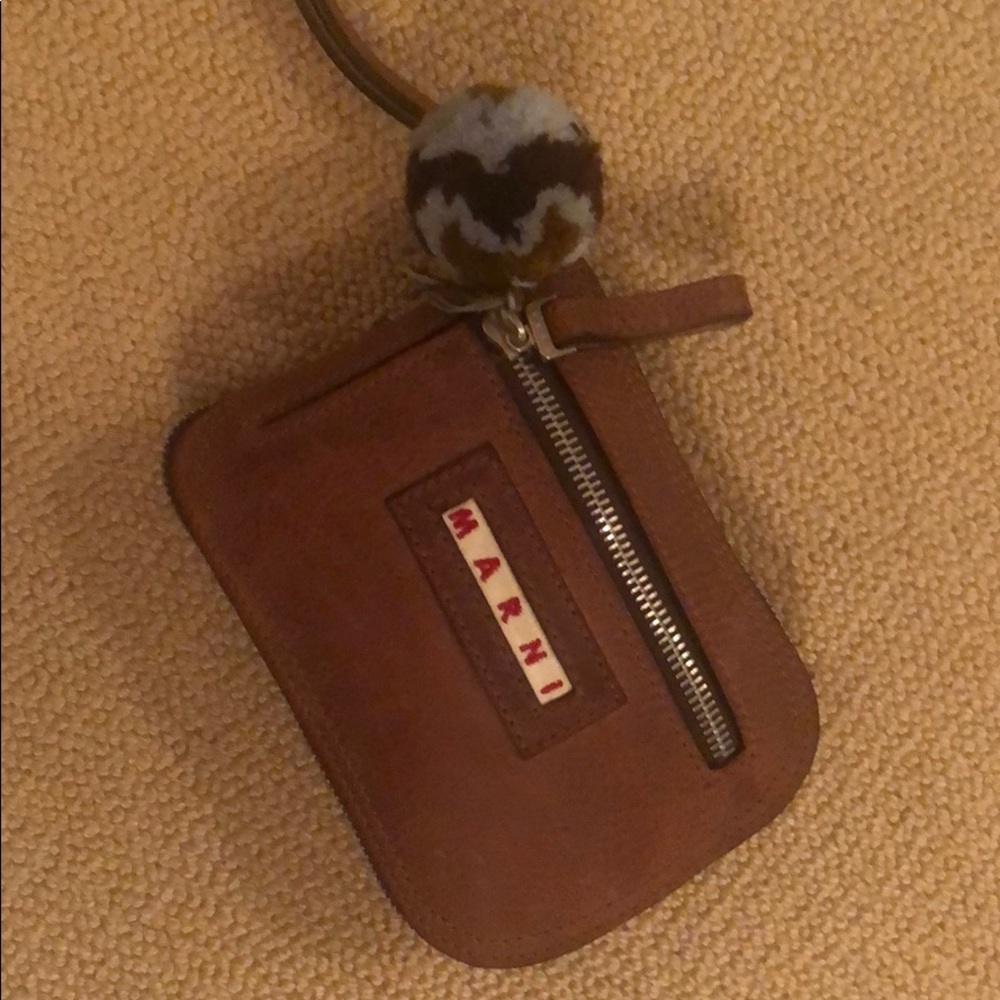 Marni bag that zips up into a small case